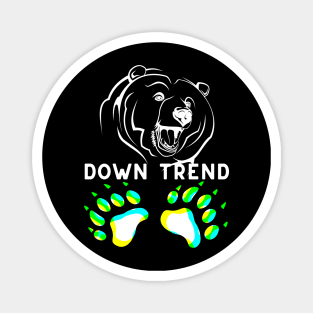 Down Bear Market Magnet